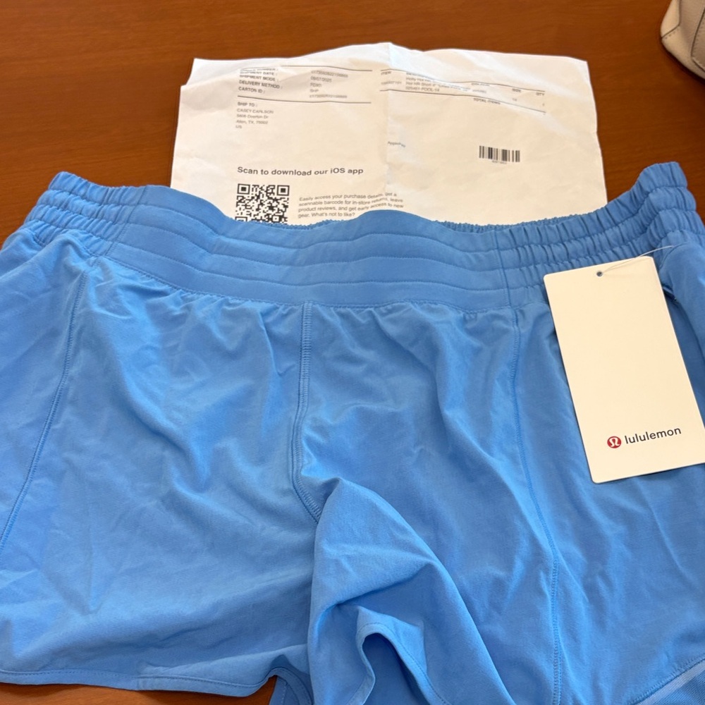 lululemon athletica Blue Women's Shorts
Brand new with tags